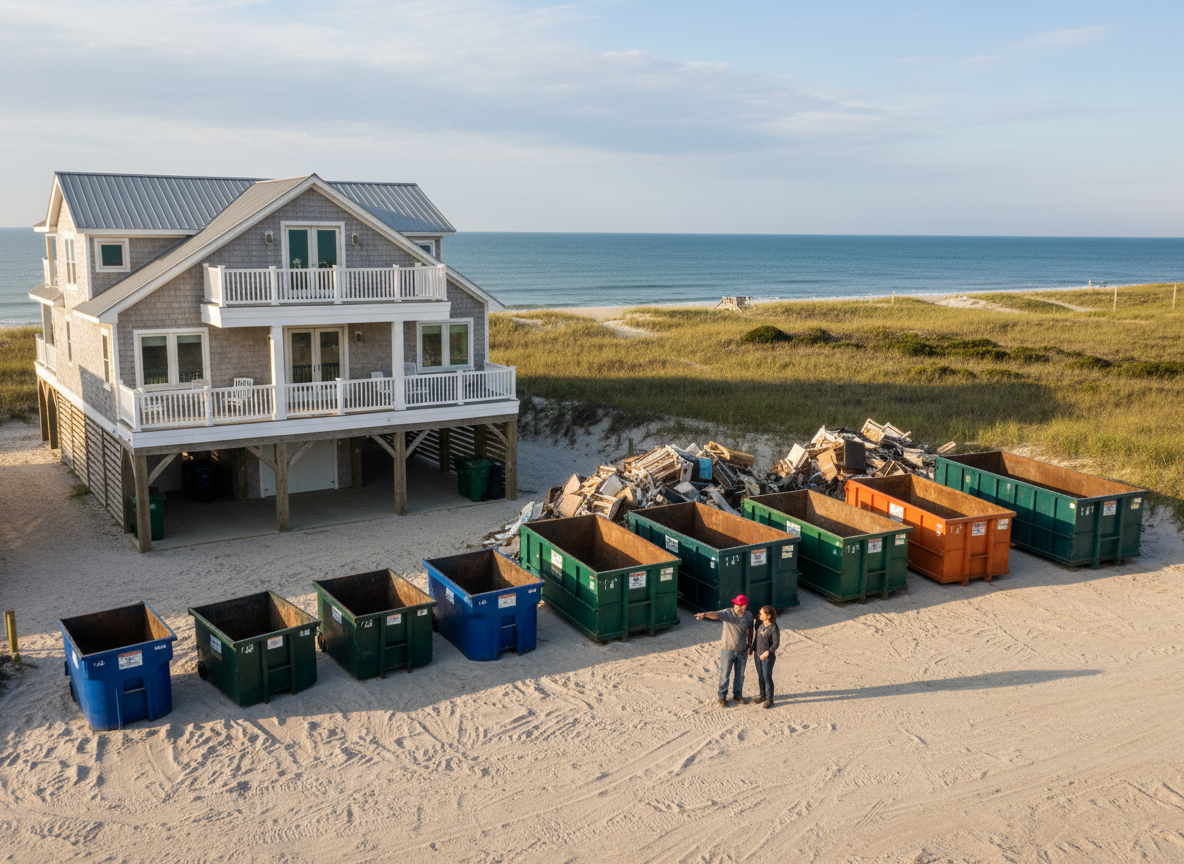 Choosing the Right Rolloff Size for Outer Banks Beach House Projects