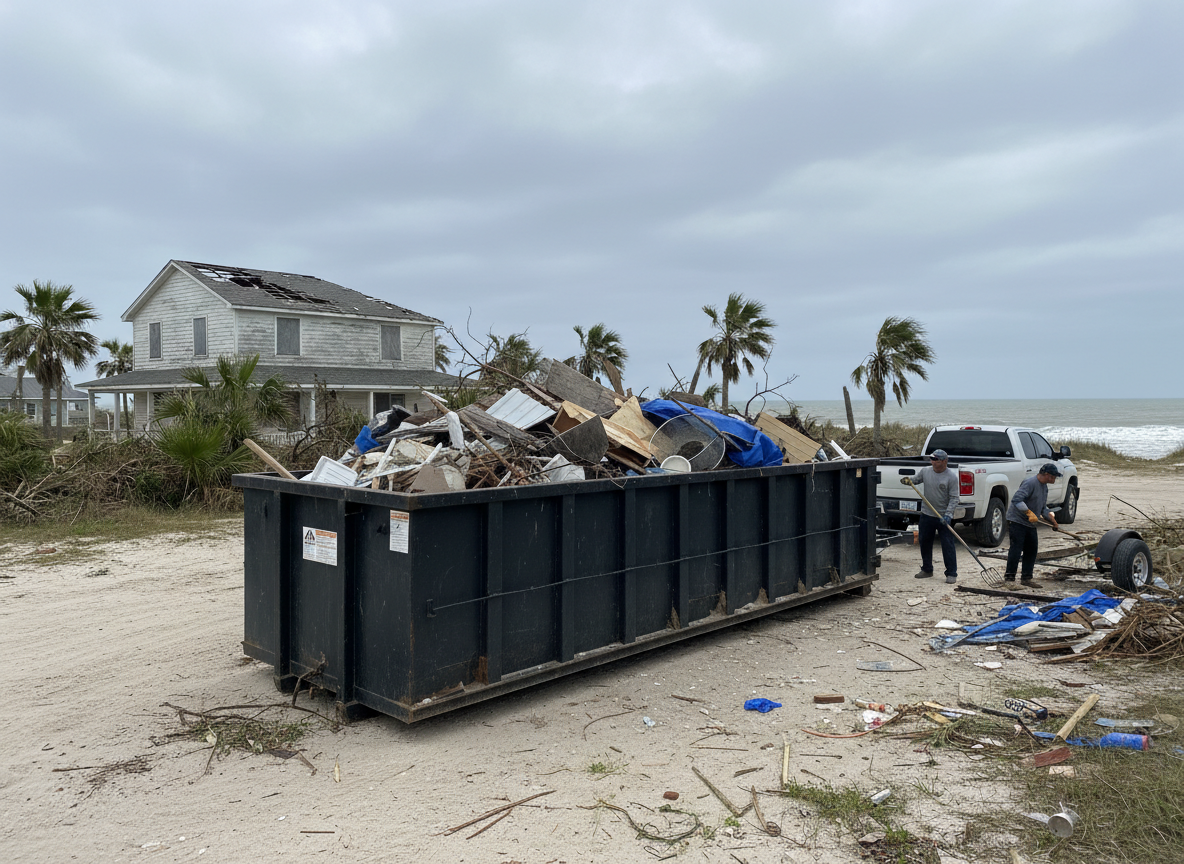 How to Dispose of Hurricane Debris on Hatteras Island